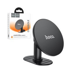 Suporte de Telefone para Carro Magnético Hoco H13 com Anel de Jade Fino Preto Suporte de Telefone para Carro Magnético Hoco H13 com Anel de Jade Fino Preto